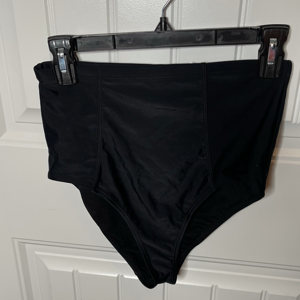 Old Navy Black High-Waist Bikini Bottoms NWT